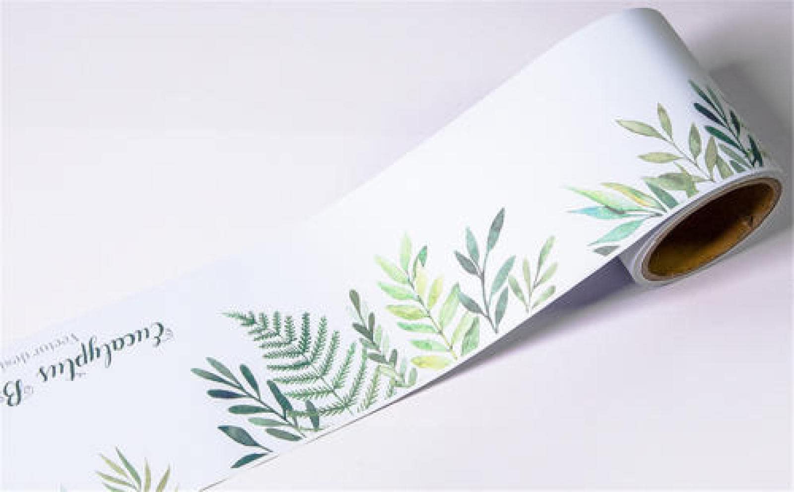 Guest Ruyunlai Wallpaper Border Kitchen Vinyl Border Stickerstropical Leaves 12cm X 600cm
