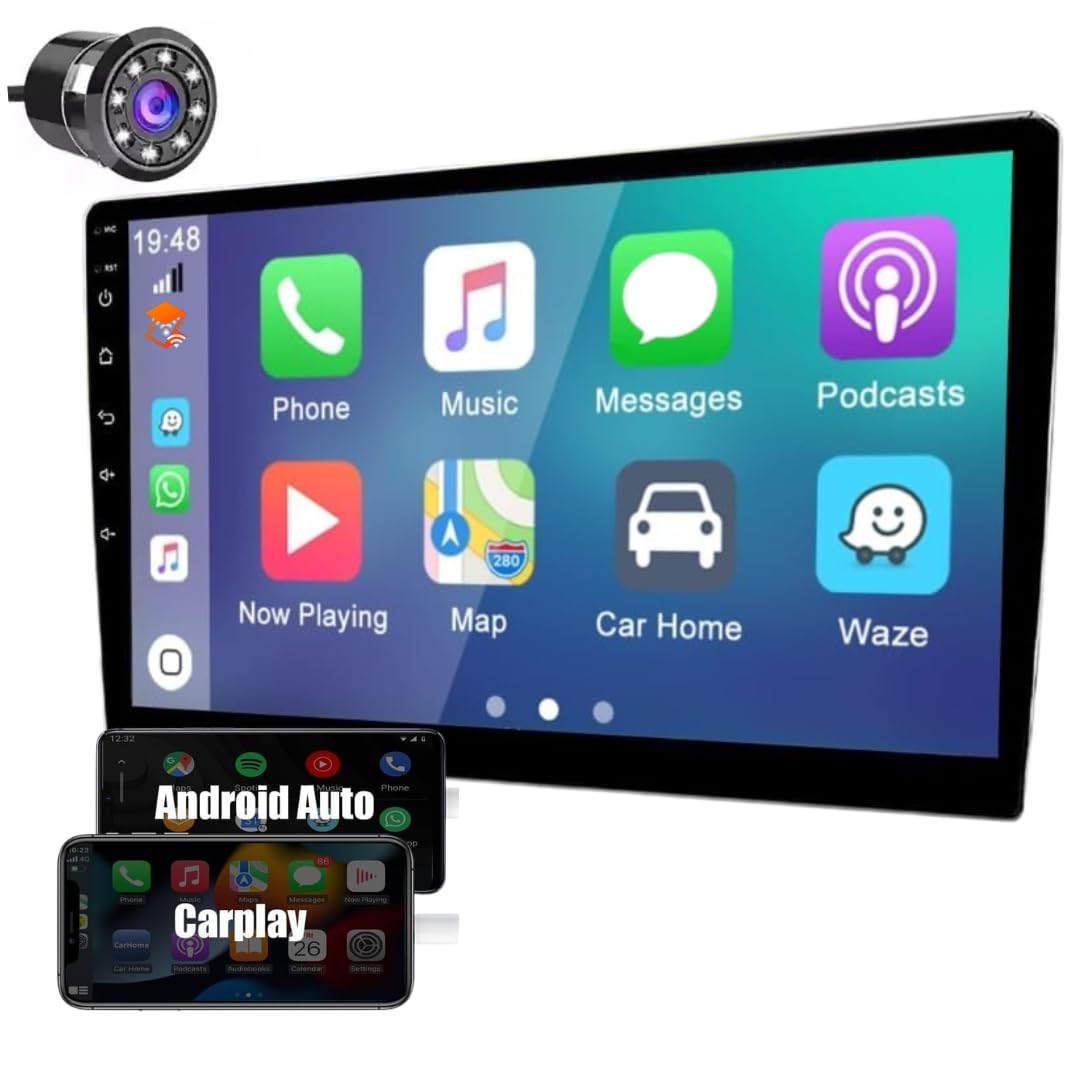 Modorwy Original 9” QLED Car Media Player with Car Play & Android