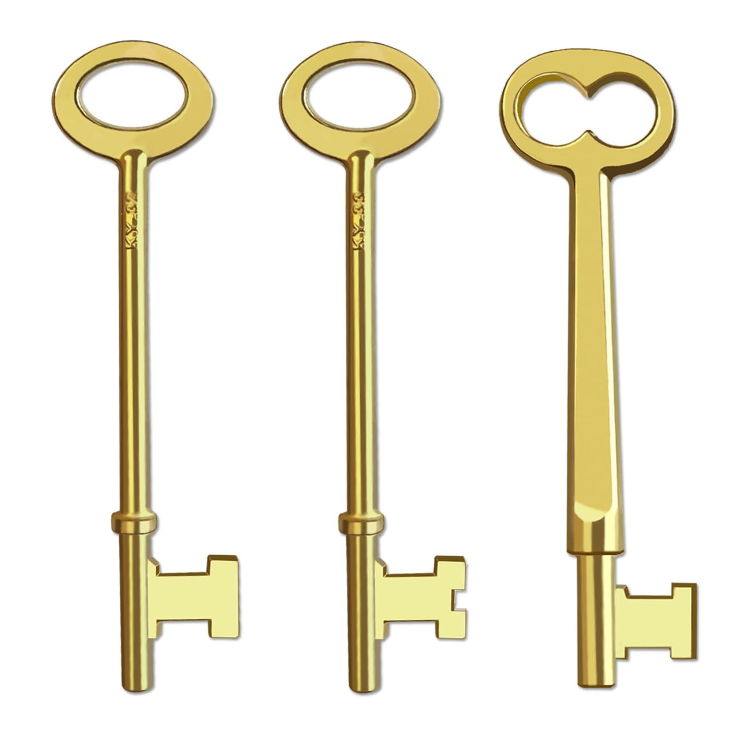 Architectural Skeleton Key Set, KY30 + KY32 + KY33 (Pack of 3)