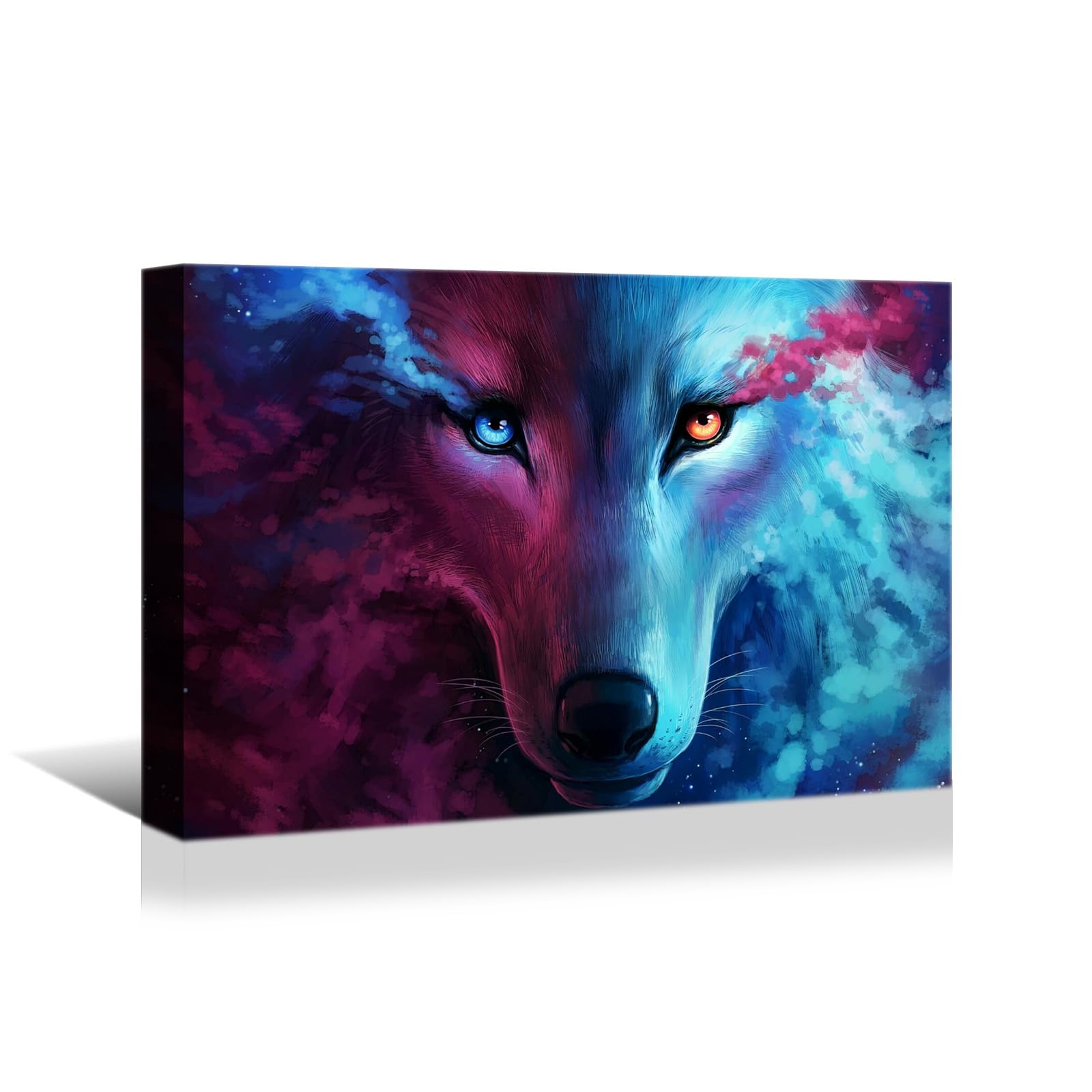 JEBELE Animal Landscape Canvas Wall Art for Wall Decor- Animal Landscape Paintings Print On Canvas HD Giclee Artwork Ready to Hang 30"x20"(75x50cm)