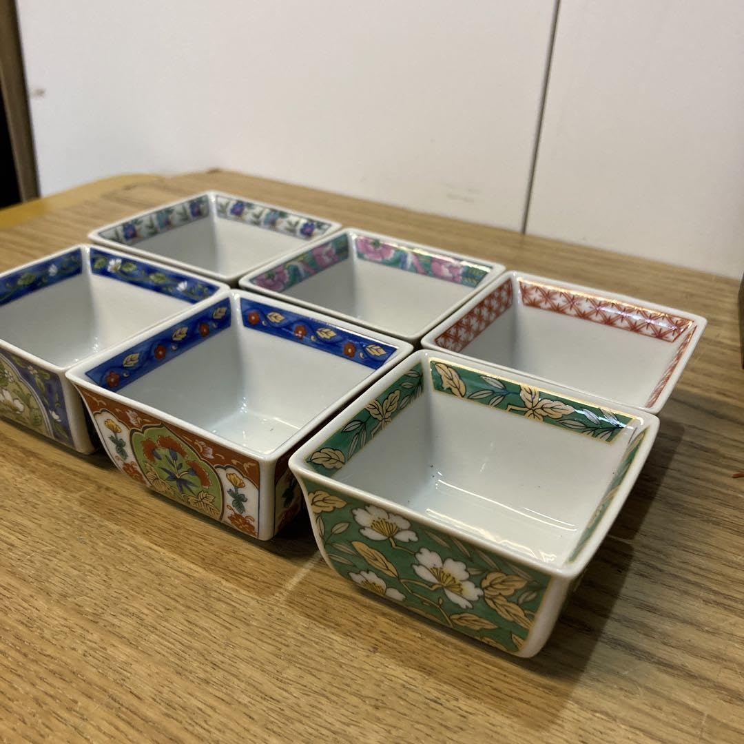 Amazon.co.jp: 林斎 小鉢 有田焼 6個セット 色絵 絵変わり 古伊万里 Amazon.co.jp: 林斎 小鉢 有田焼 6個セット 色絵 絵変わり 古伊万里
