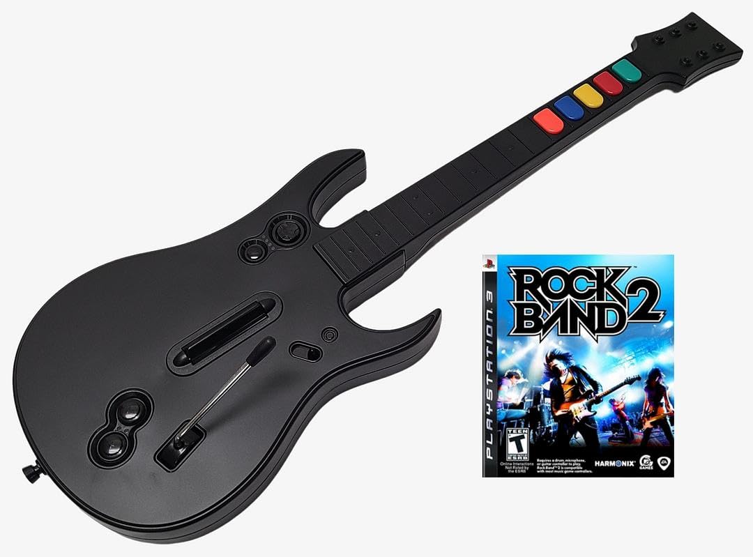 Amazon.com: PS3 Rock Band & Guitar Hero Wireless Guitar Controller