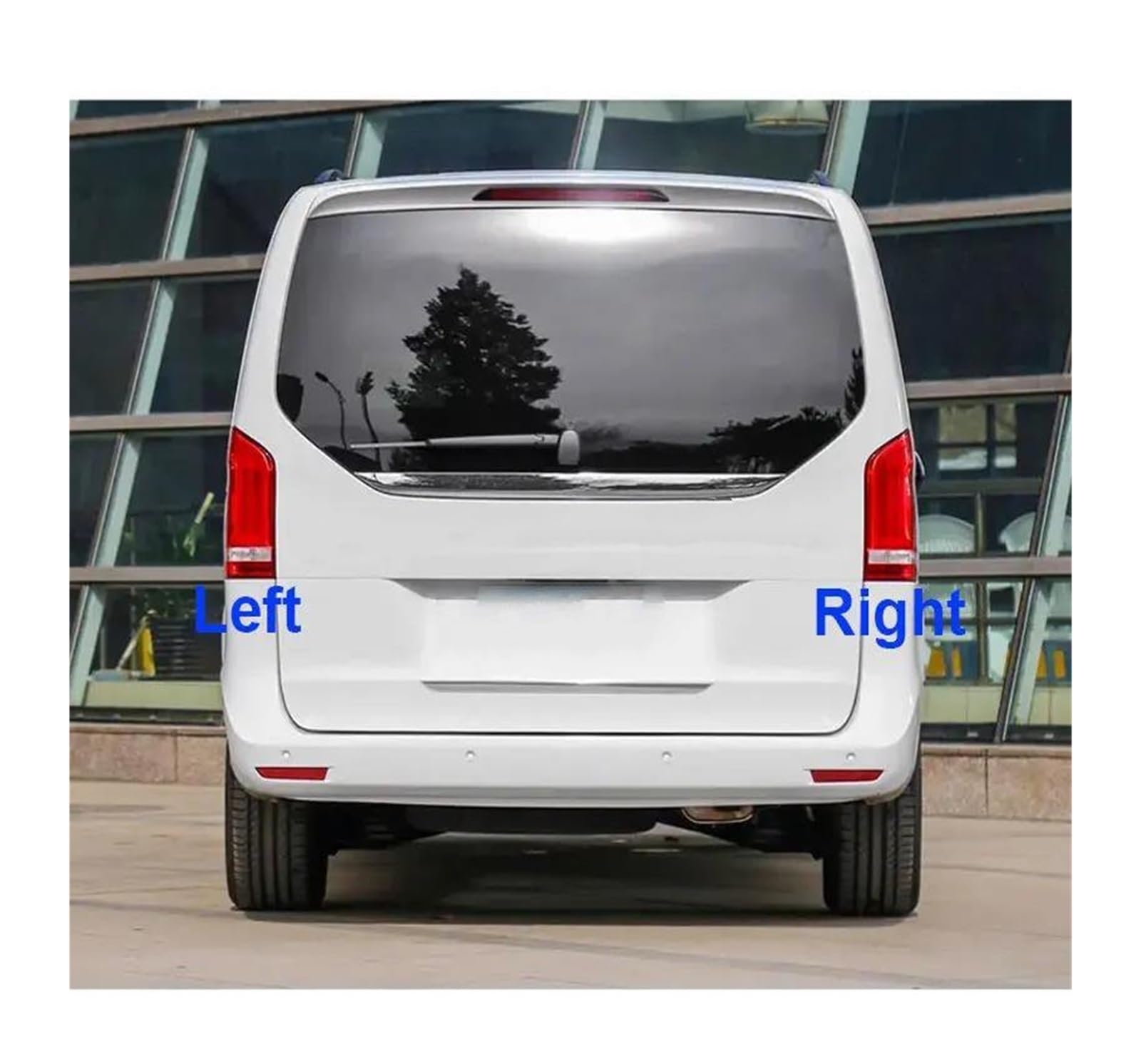 PARA V-Class PARA Vito 2016 - 2021 Luz Trasera Coche Carcasa Luces Freno