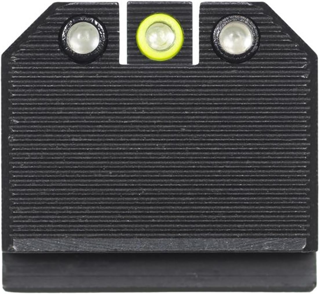 Night Fision Optics Ready Stealth .465-.472 Night Sight Set Compatible with Glock 43/43X/43X MOS with RMRcc