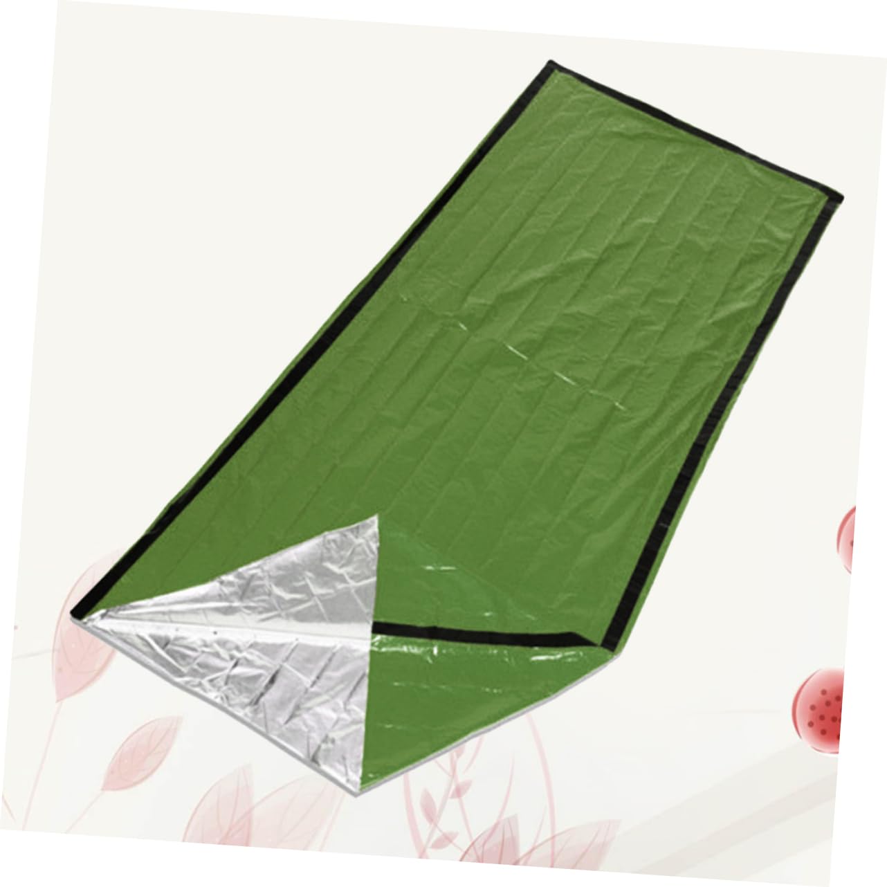 HANABASS Emergency Keep Warm Sleeping Bag Lightweight Pe Thermal Survival Camping Bag for Winter