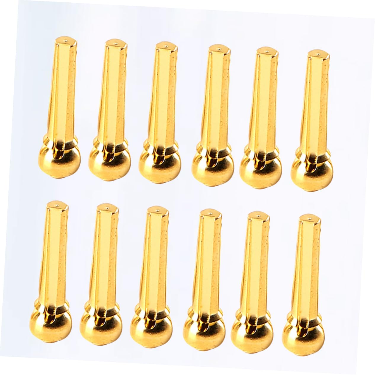 VICASKY 36piezas Clavijas De Puente De Cobre Para Guitarra Accesorios De Reemplazo Compatibles Guitarras Acústicas y Folk Material Duradero y Resistente Al Desgaste Mejora El Sonido
