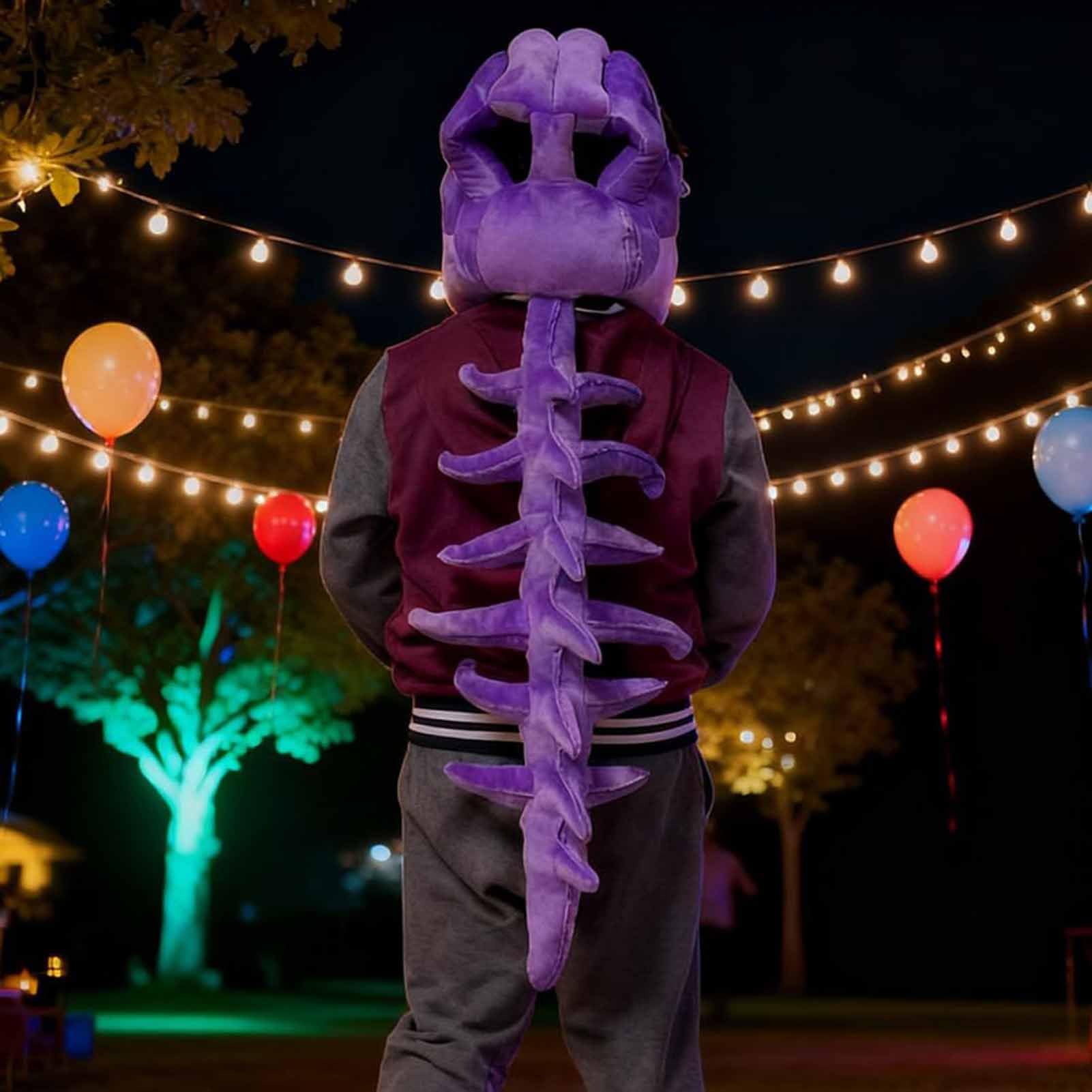 Générique Kostium szkieletu dinozaura, strój do odgrywania ról z efektami dźwiękowymi | Kostium na imprezę Halloween | Na pokazy wydarzenia tematyczne konwencje komiksowe nawiedzony dom