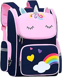 Mochila Escolar Infantil Unicórnio Grande Impermeável