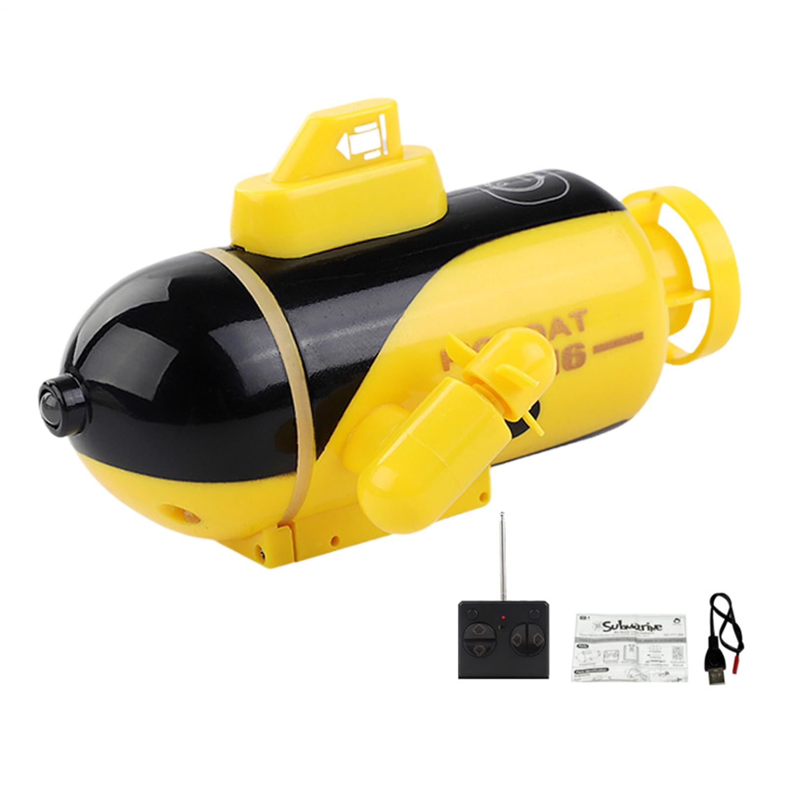 Submarino RC para niños,s RC para niños | de Carreras - de Piscina submarina Resistente al Agua de Alta Velocidad Recargable para cumpleaños, Relleno de Medias, Piscinas, estanques de Lagos
