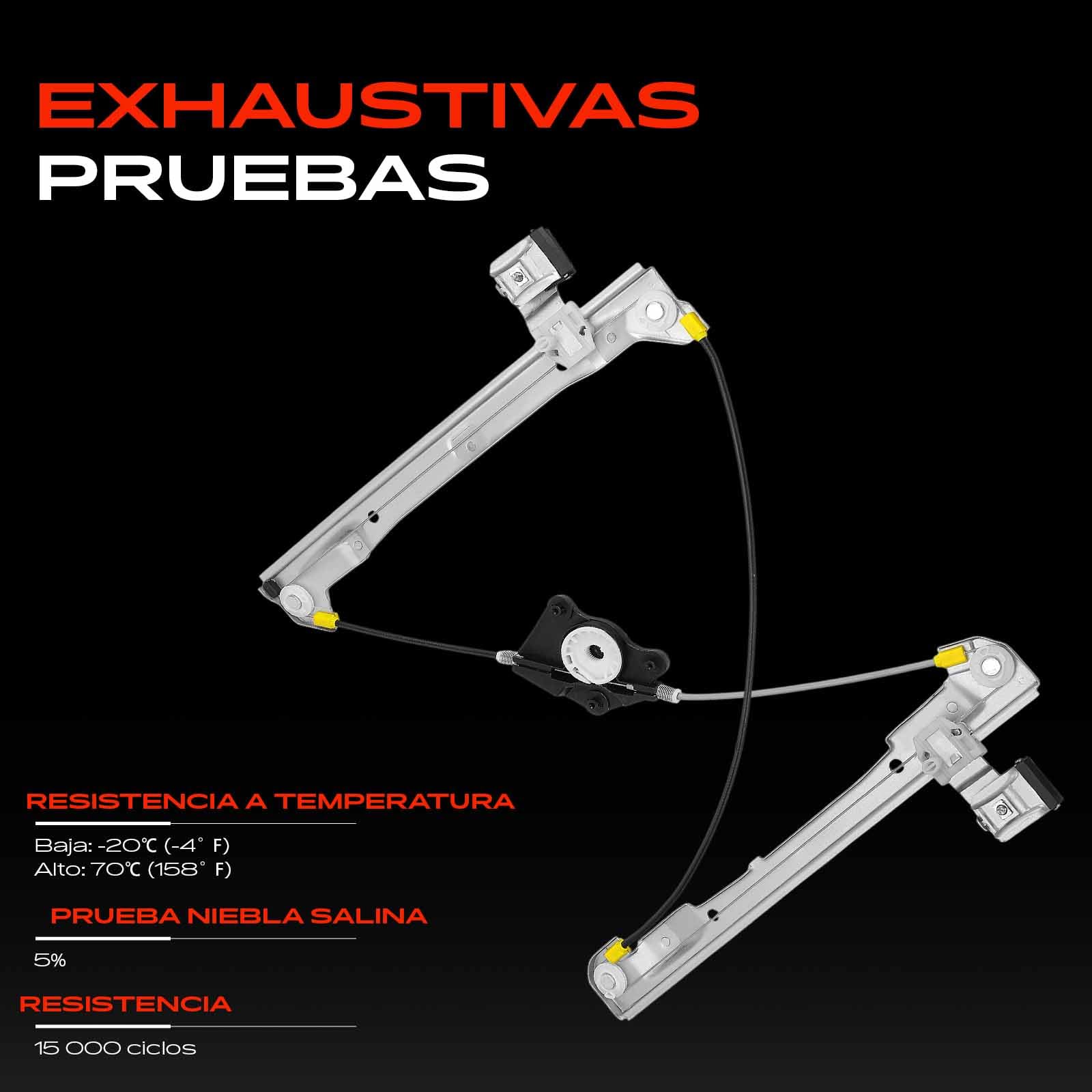 Frankberg Elevalunas Mecanismo elevalunas Eléctrico sin Motor Delantero izquierdo Sin placa 4/5-Puerta Compatible con 159 939 Replace# 71740175, 350103191300