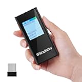 Onewscan 1D Barcode Scanner, Mini 2 in 1 Portable Wireless Barcode Reader 2.4G Wireless & Wired Connection Mode Bar Code Scanners for Convenience Store Warehouse Pharmacy Inventory