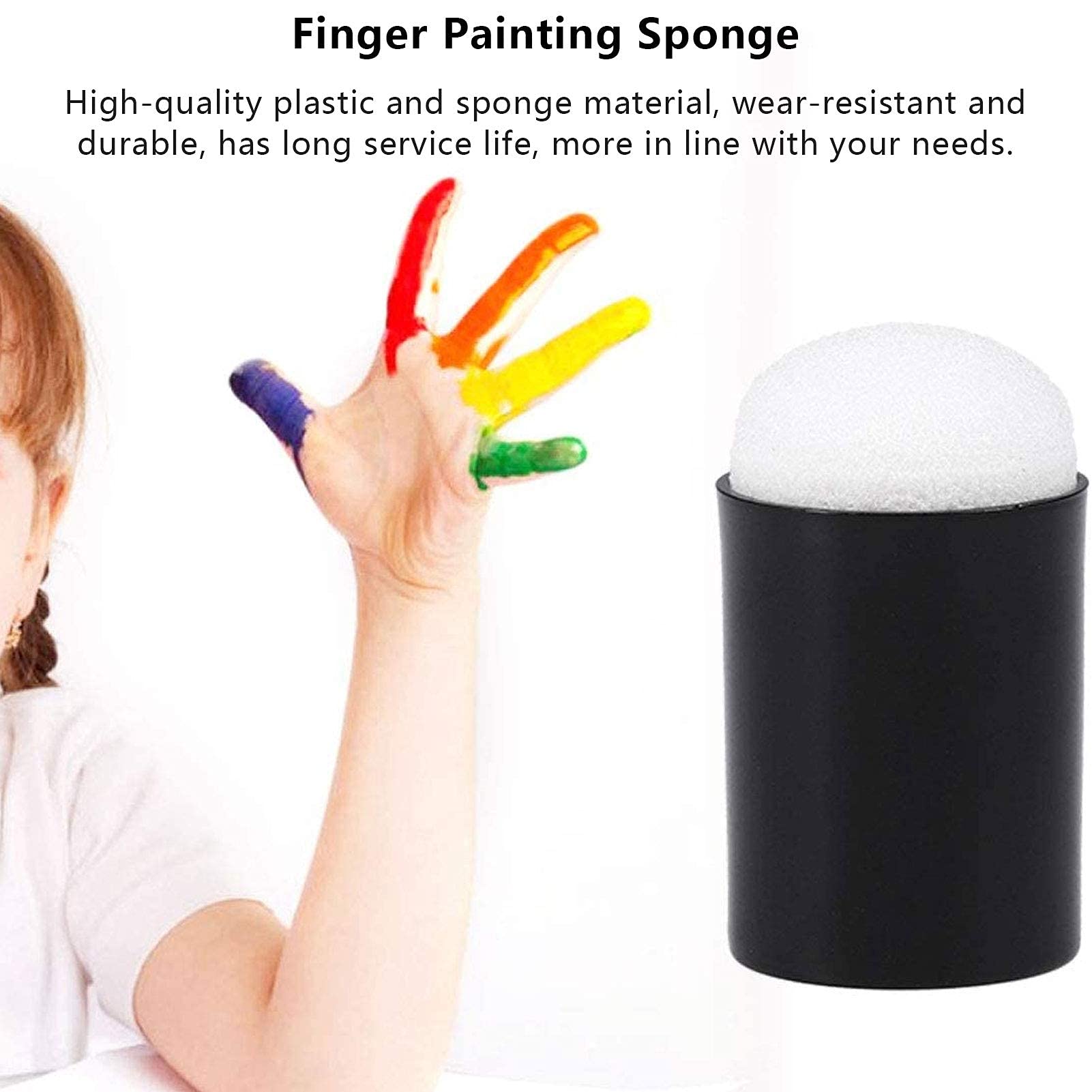 Set 20 Spugne Per Dita Da Pittura - Per Bambini, Arte E Craft | Idee Per Lavoretti Creativi - Foto 10