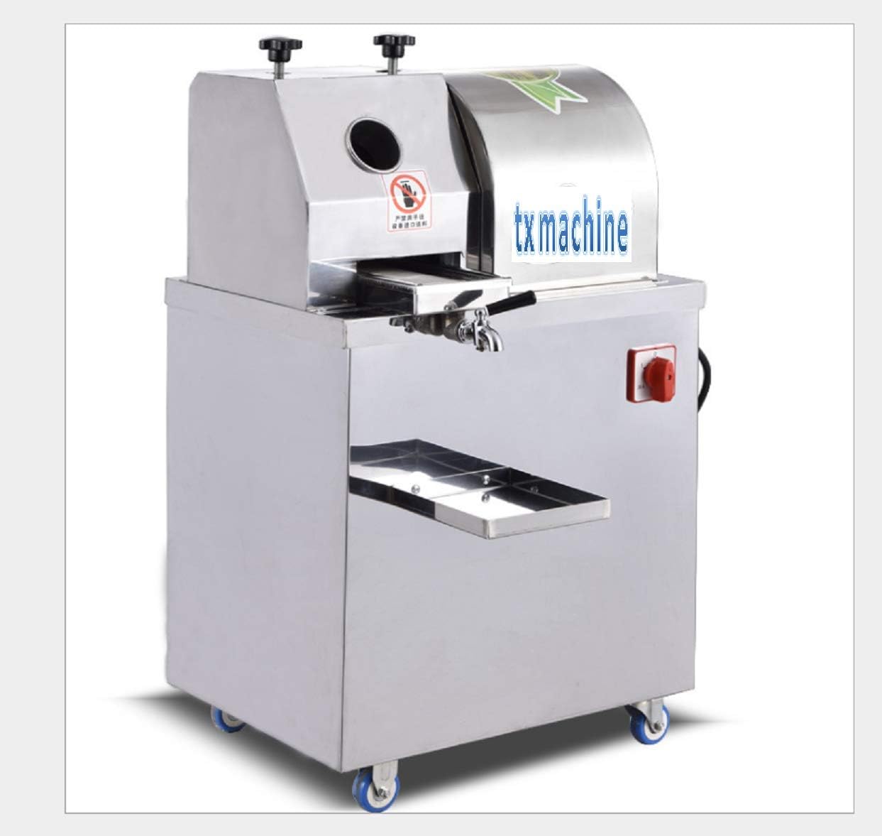 350KG/H 1100W Centrifugal Juicers vertical sugarcane