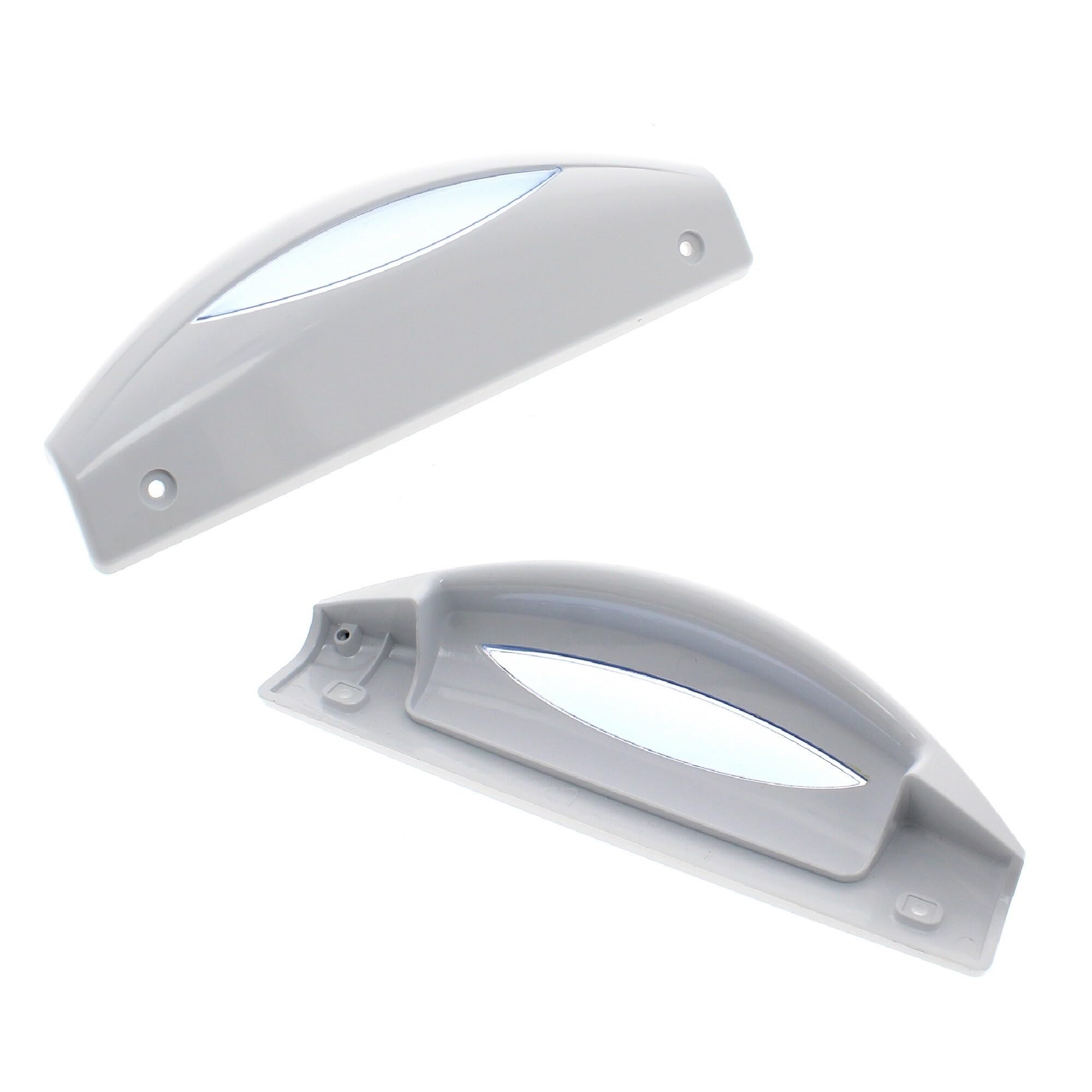Sparefixd White Door Handle To Fit Whirlpool Freezer C00311693