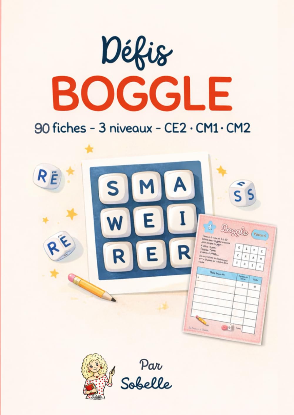 Défis Boggle: CE2, CM1, CM2