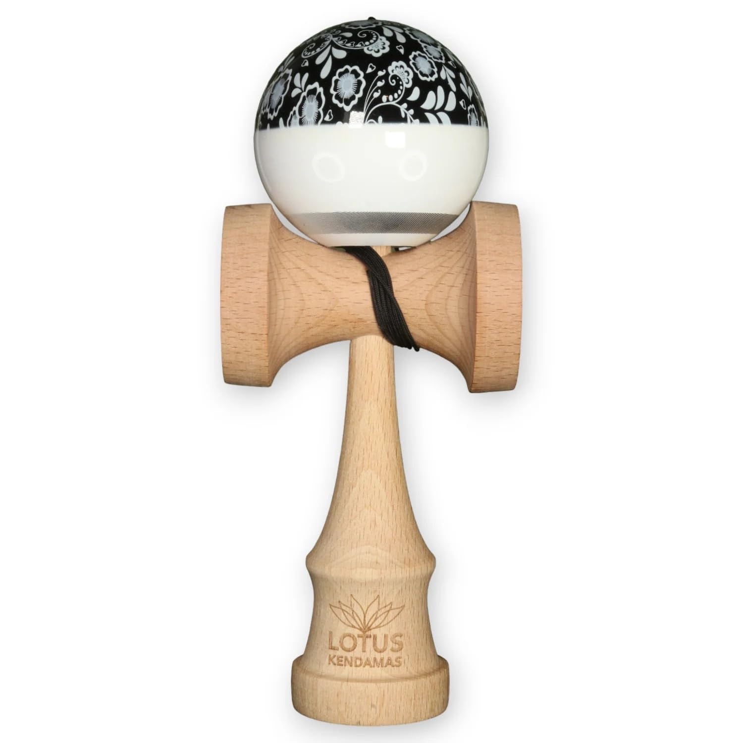 Amazon | LOTUS けん玉 ロータス ブルーム Bloom Kendama (ブラック