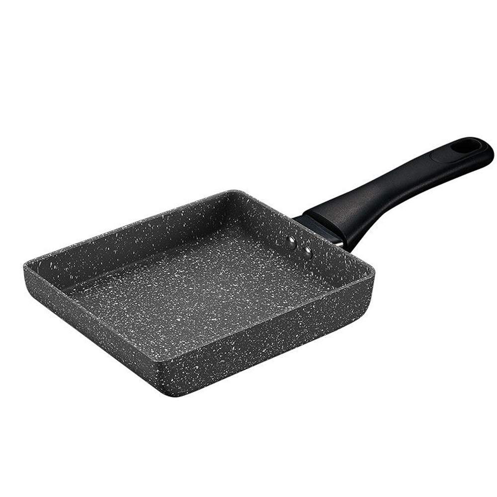 HIZLJJ Japanese Omelette Pan/Egg Pan - Non-stick Coating - Rectangle Frying Pan Mini Frying Pan Indu