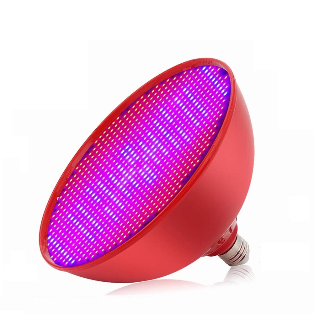 Z·Bling LED Grow Light Bulb,AC110V/220V,E27/E26,SMD3528,800LEDs Blue & Red Chips,80W Grow Lamp for Plant Growth and Flowering Results (1PC/Pack)