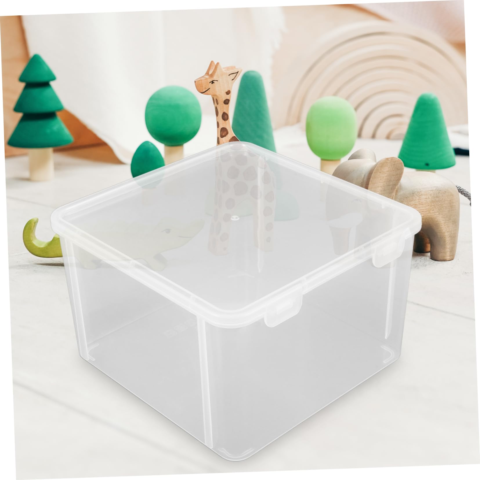 Toyvian Contenitore Organizzatore Per Mahjong Plastica Con Coperchio Scatola Di Stoccaggio Elegante e Spaziosa Per Piastrelle Mahjong Accessori Per Giochi Da Tavolo Per Casa e Viaggio