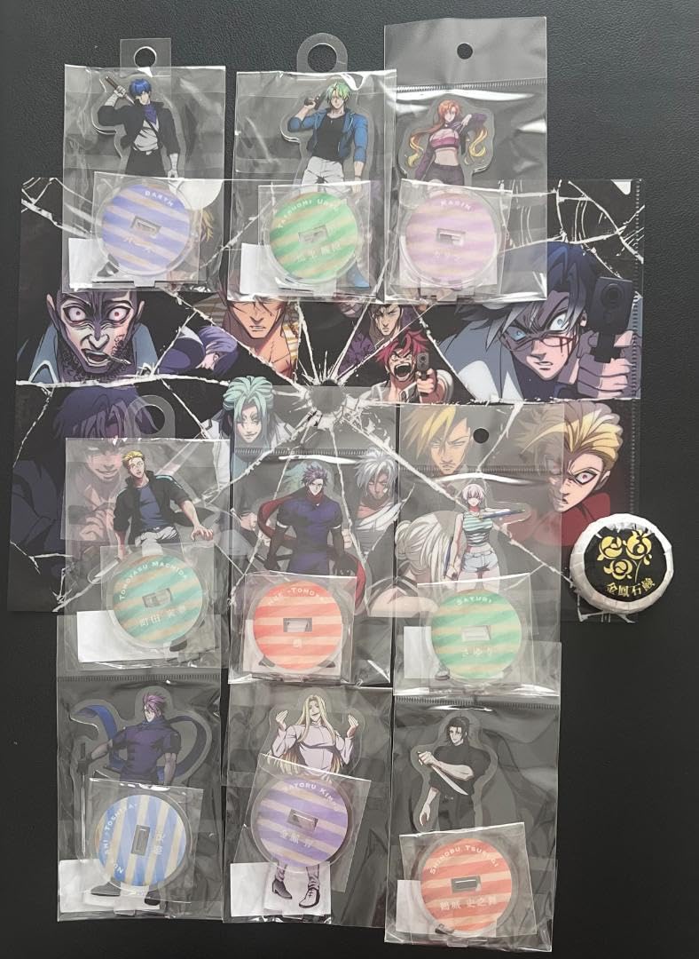 ヒューマンバグ大学！モーリー＆鵺一族のアクリルスタンド9個セット