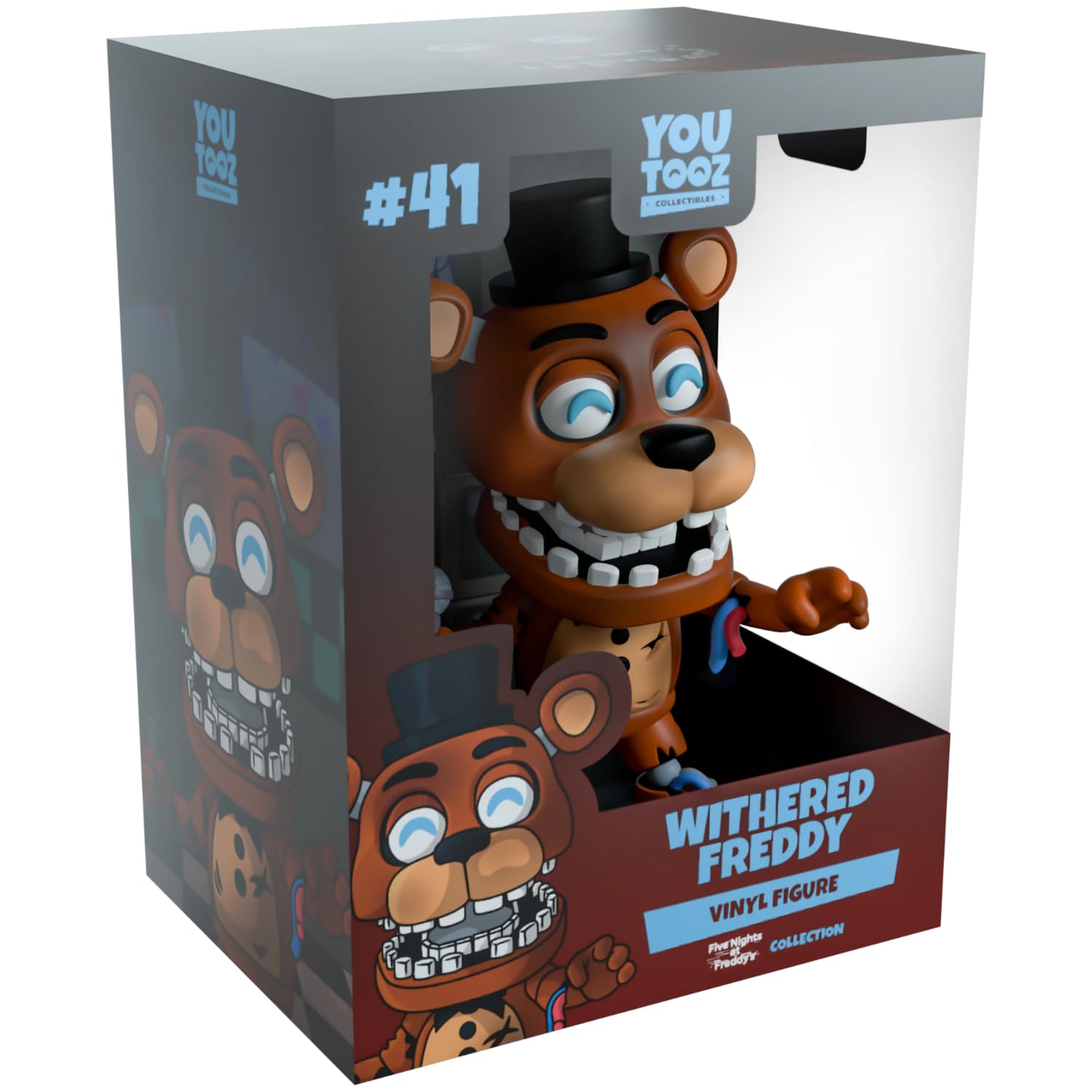 公式 FNAF Youtooz フィギュア ウィザード フレディ　Freddy Youtooz: Five Nights at Freddy's Collection - FNAF Withered