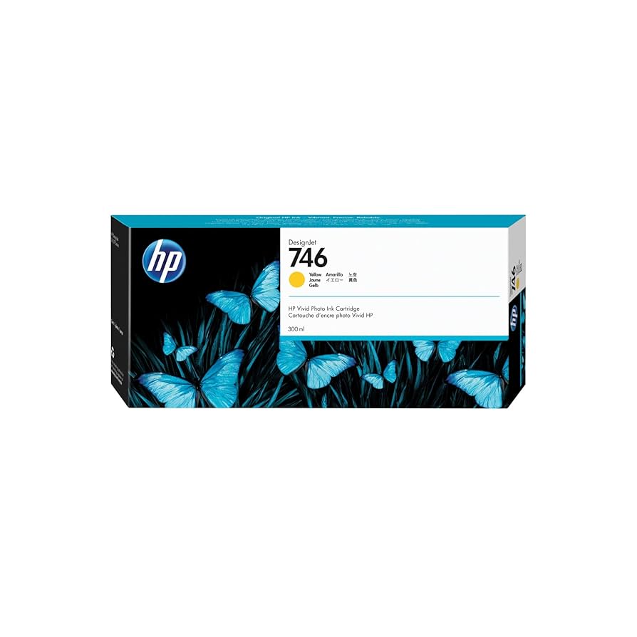 HP DesignJet 746 インクカートリッジ7個セット Amazon.com: HP 746 Yellow 300-ml Genuine Ink Cartridge