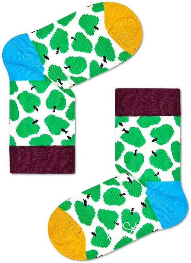 Unisex Kid's Apple Socks Size 2-3A