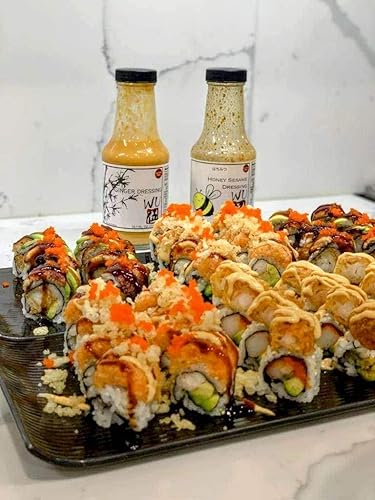 Miniatura 4 de Wu Aderezo japonés de jengibre, sin gluten, 10.7 onzas líquidas (jengibre original, 1 botella)