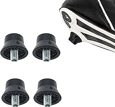 Tacchetti di Ricambio per Scarpe da Calcio,Tappo a Vite di Ricambio per Scarpe da Calcio,Genérico Tacchetti di Gomma,13mm Tappo a Vite di Ricambio con Chiave per Tappo a Vite Universali ( 4 Pièces )