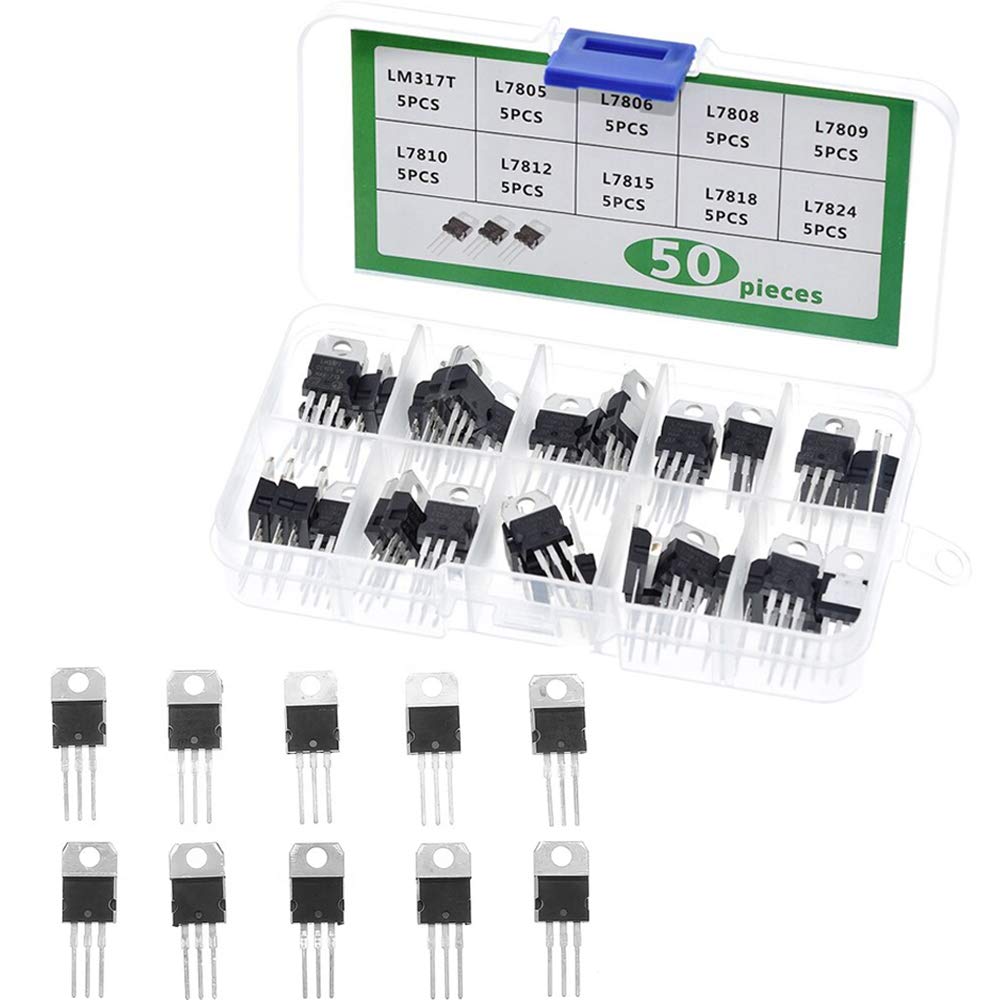 Buy Transistor Assortment Kit TO220 Power Transistors 10 Values LM317T