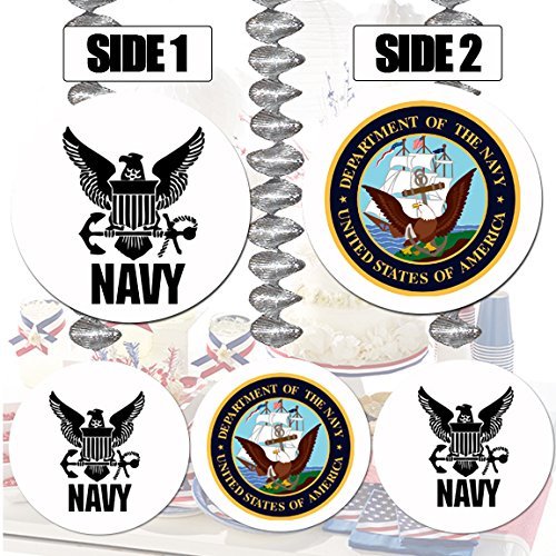 NAVY COMBO DANGLING DECORATION - //coolthings.us