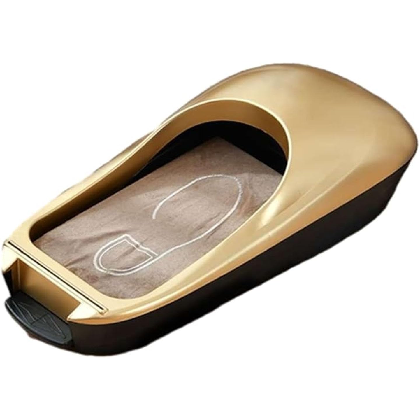 Dispensador Automático de Fundas para Zapatos, Maquina para Cubrir Zapatos con Cubrezapatos de Plástico de 100m, Antideslizante y Impermeable, para Uso Doméstico, Fábrica y Laboratorio