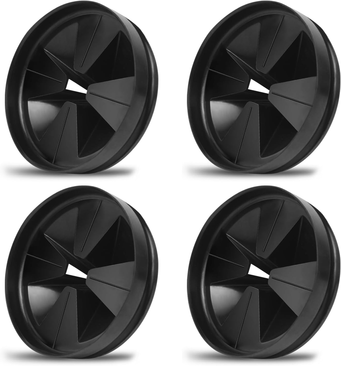 Garbage Disposal Splash Guards, 3 3/8" Kitchen Sink Splash Guard, QCB-AM Garbage Disposal Stopper (2)