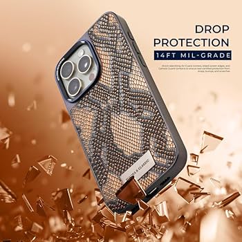 PULOKA Thermoplastic Polyurethane Crocodile Texture Phone Case