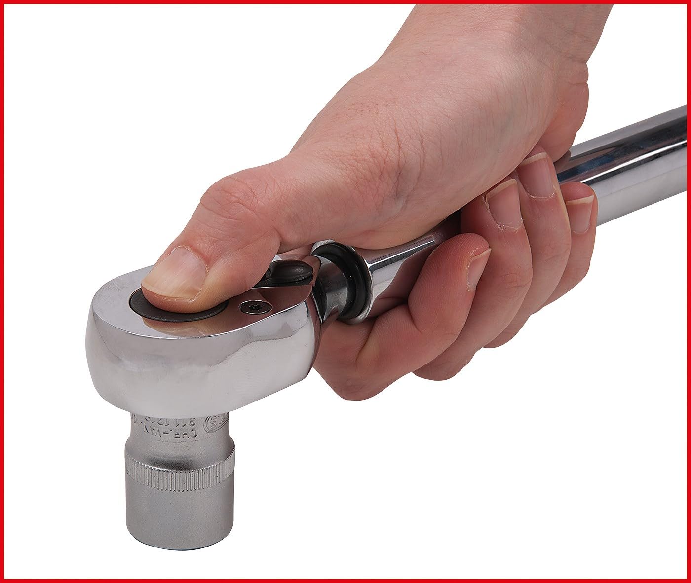 KS Tools 516.5151 1/4"Klucz dynamometryczny z głowicą z przełączaną grzechotką,3-15 Nm
