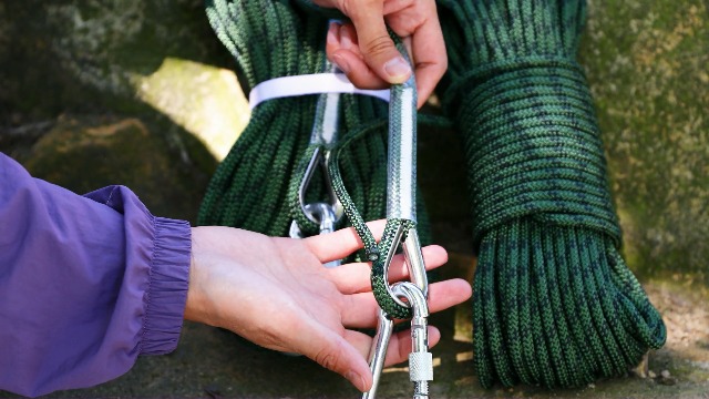 NewDoar 18KN Statische Klimtouw 10mm (3/8) Accessoire Koord Apparatuur 33FT (10M), 66FT (20M) 98FT (30M) 165FT (50M) 165FT (50M) Ijsklimmen Apparatuur Fire Rescue Touw-Oranje/20M