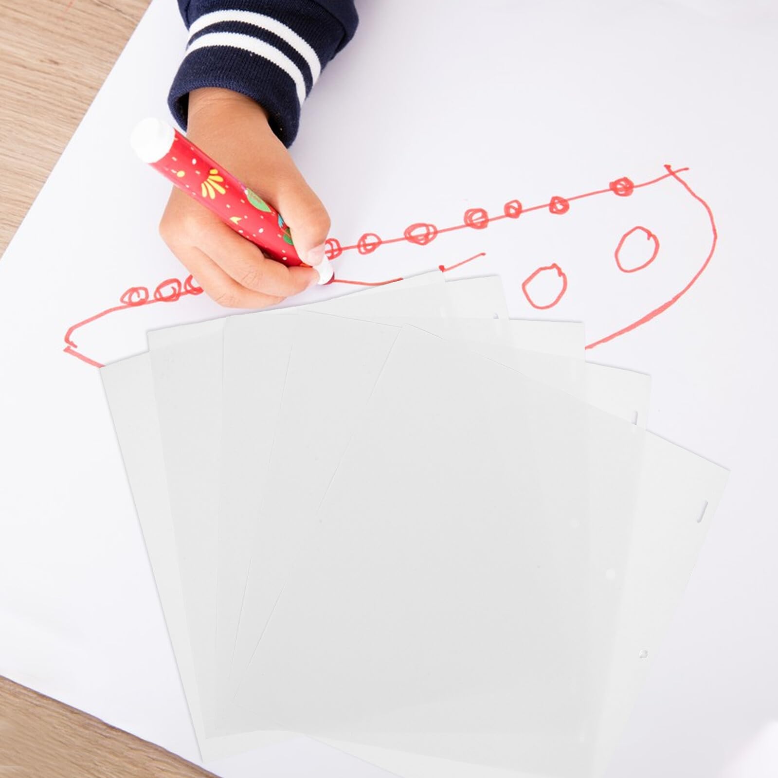 LIFKOME 200 Stück Animationspositionierungspapier Blanko Malpapier für Künstler Leichtes Glattes Zeichenpapier zum Malen Zeichnen und Basteln