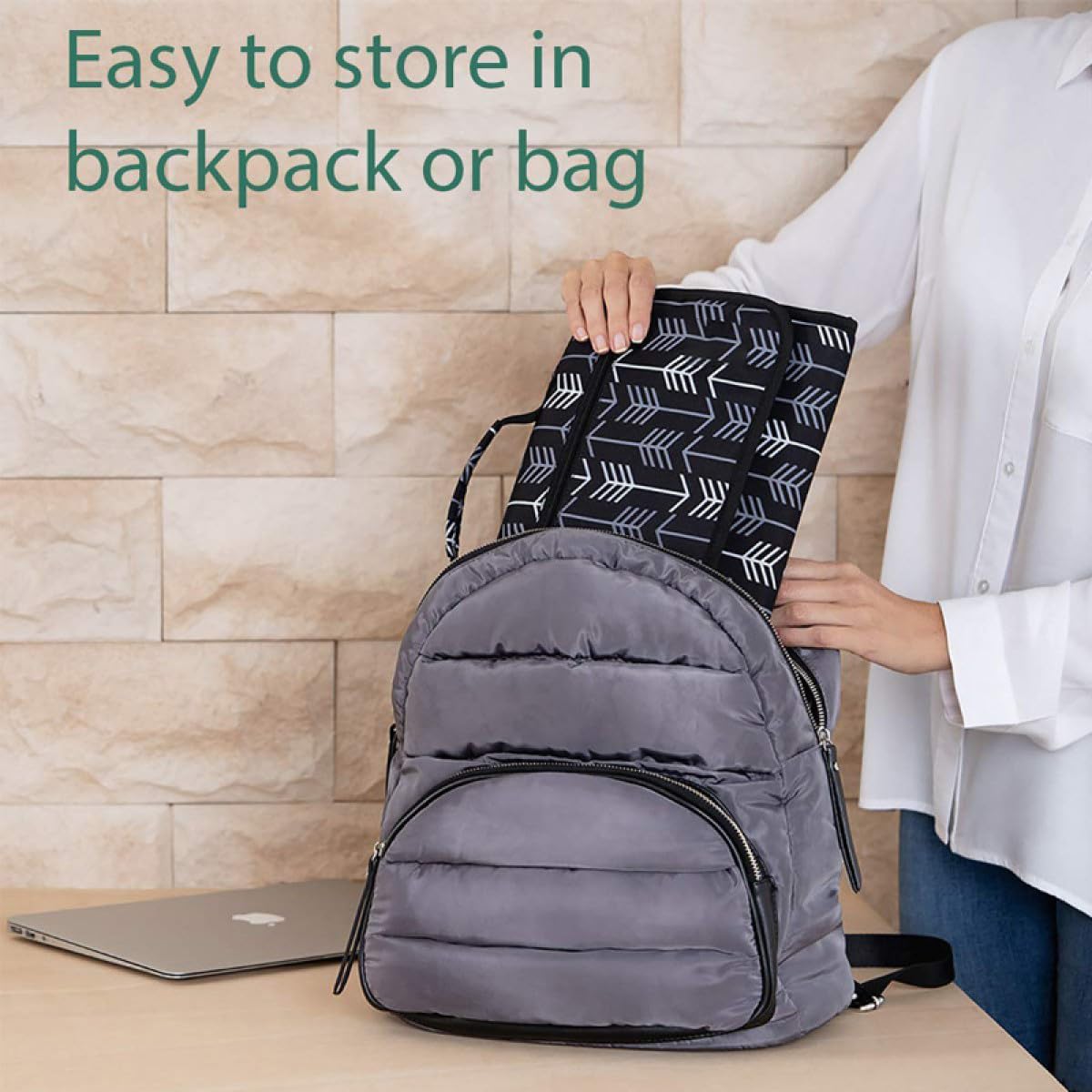 Cambiador bebe portatil impermeable - Cambiador bebe de viaje plegable acolchado que Mantiene al Bebe Cómodo y Limpio -Cambiador plegable impermeable ideal como regalo para recién nacido.