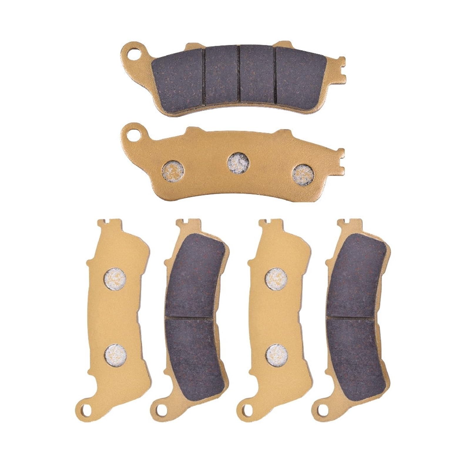 PASTIGLIE MOTO Per NT 700 Per VFR 800 Per XL1000 Per ST1300 2004-2013 Pastiglie freno anteriori e posteriori per moto Moto Pastiglie Freno (Misurare : Front and Rear)