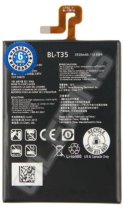 Image of Original BL-T35 Battery for Google Pixel 2 XL GA00136-IN / G011C LG Battery with 6 Month Warranty **** (A0151)