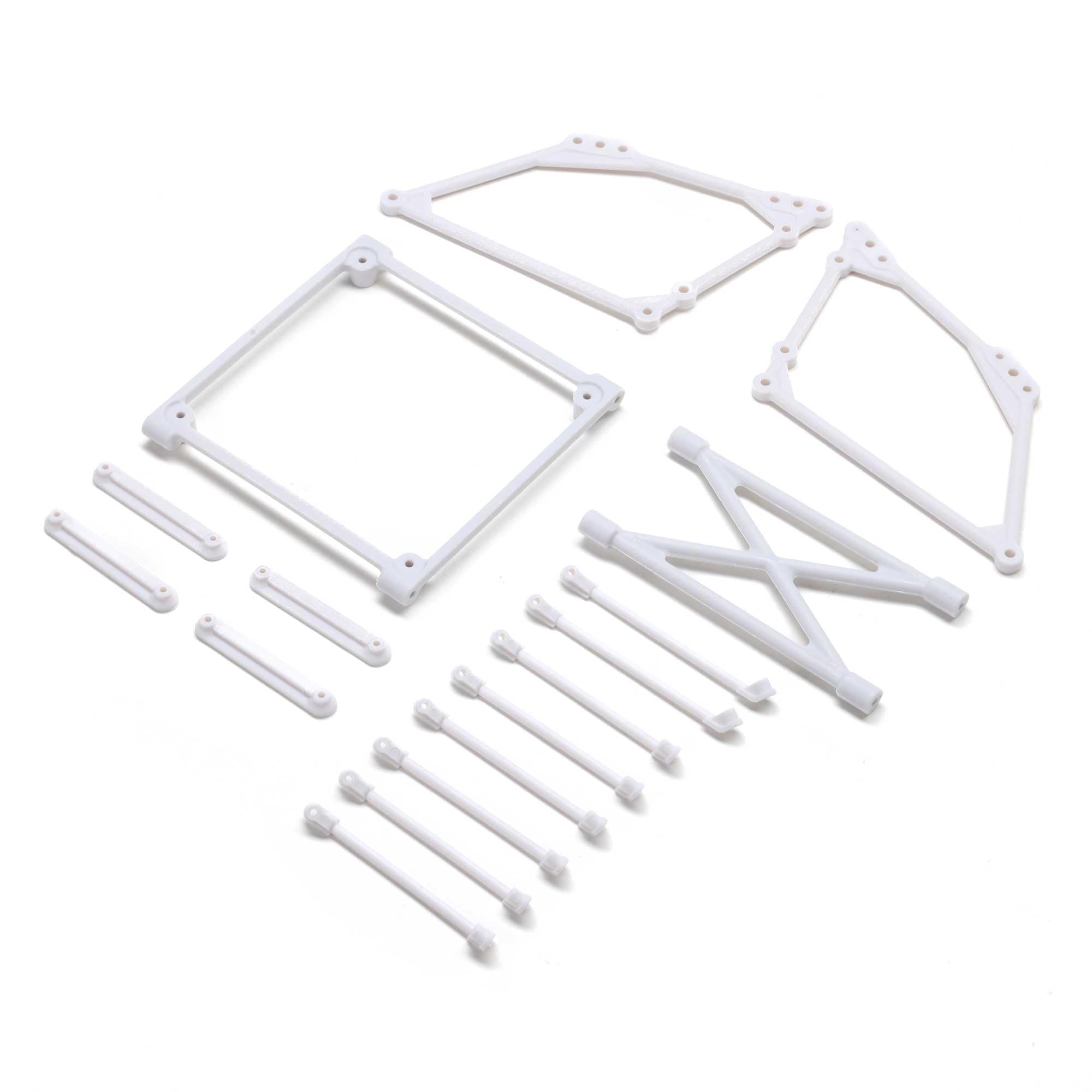 Losi Top Wing Mount Set White 22S Sprint LOS-2420
