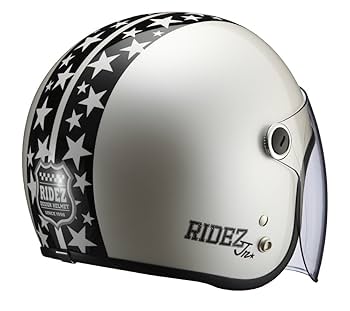 RIDEZ TQ ヘルメット ライズ　スモールジェットヘルメットSTAR スター 楽天市場】RIDEZ ライズ TQ BIG STAR2 ジェット ヘルメット