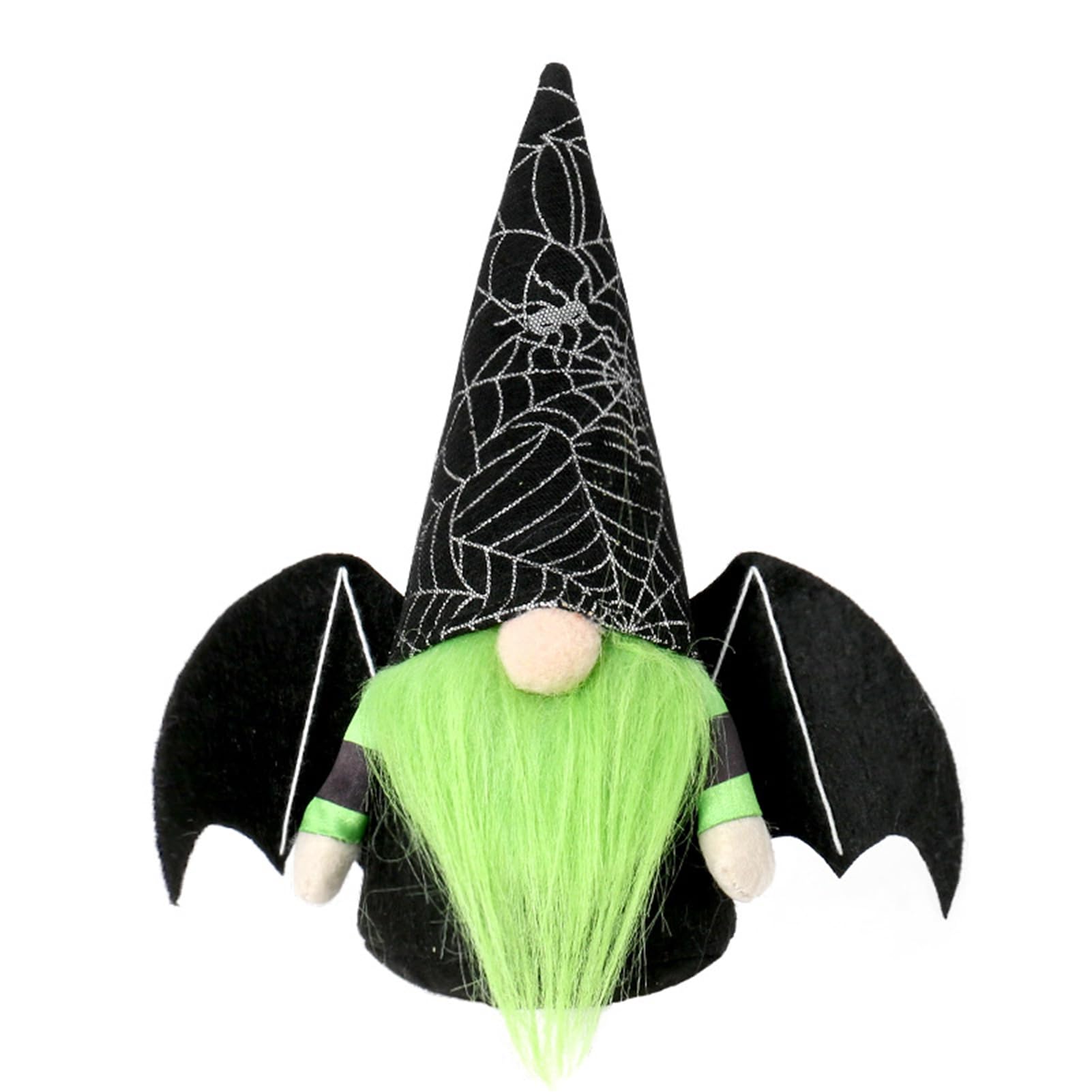 pidodou Halloween Gnome Figurine Faceless Dwarf Decor Soft Fabric Ornament