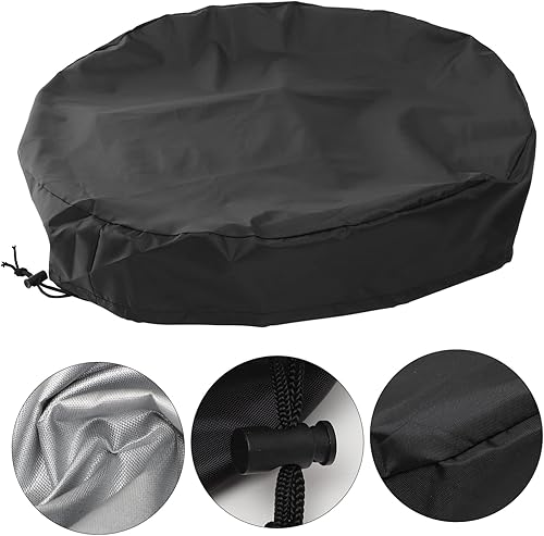 Miniatura 3 de GANAZONO Cubierta superior de cubo sellado, accesorios al aire libre, cubierta de red de lluvia, cubo de lluvia, cubierta de repuesto de tambor de