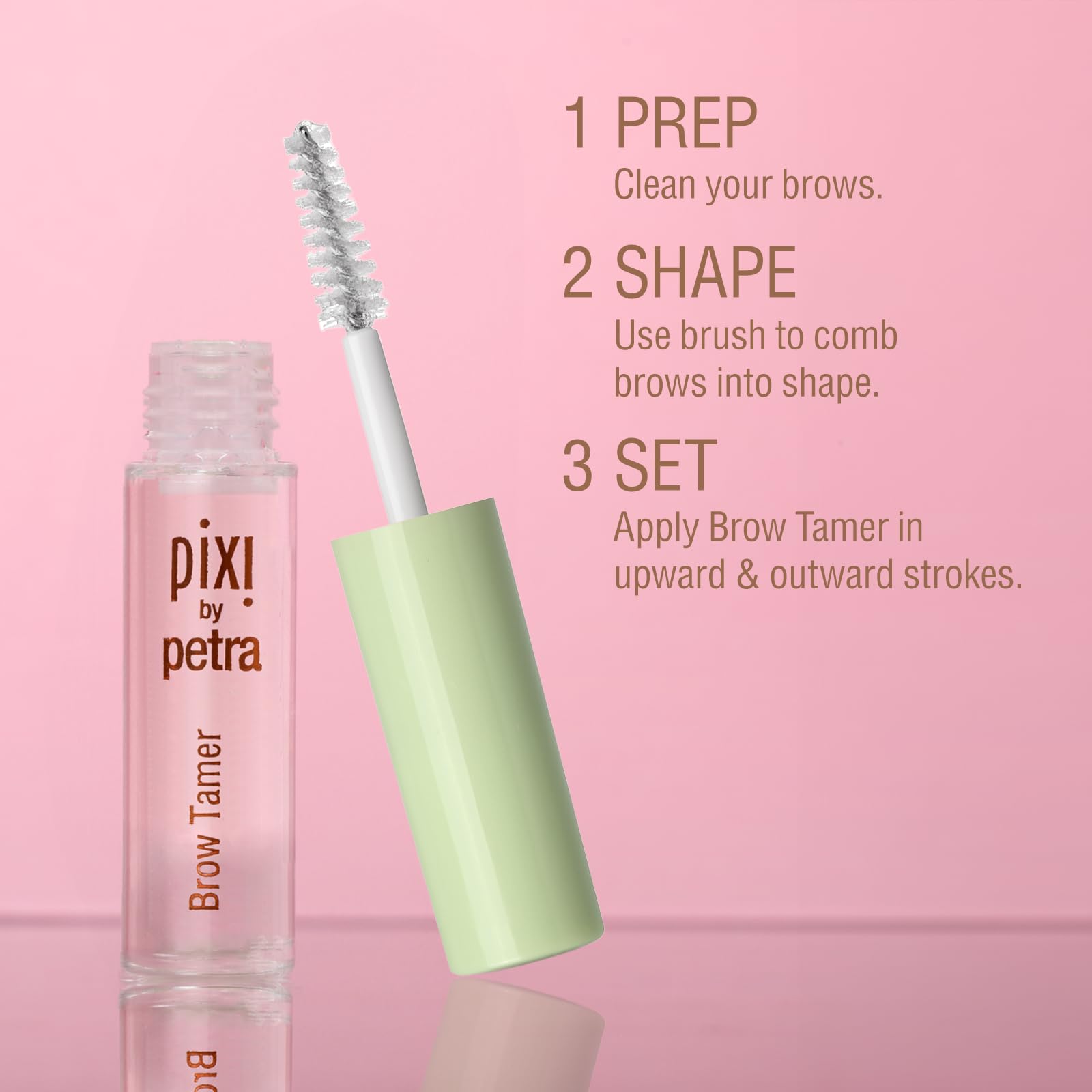 Pixi Brow Tamer, with Aloe Vera and Panthenol, Translucent 4.5 ml / 0.15 fl oz, Clear - Image 4