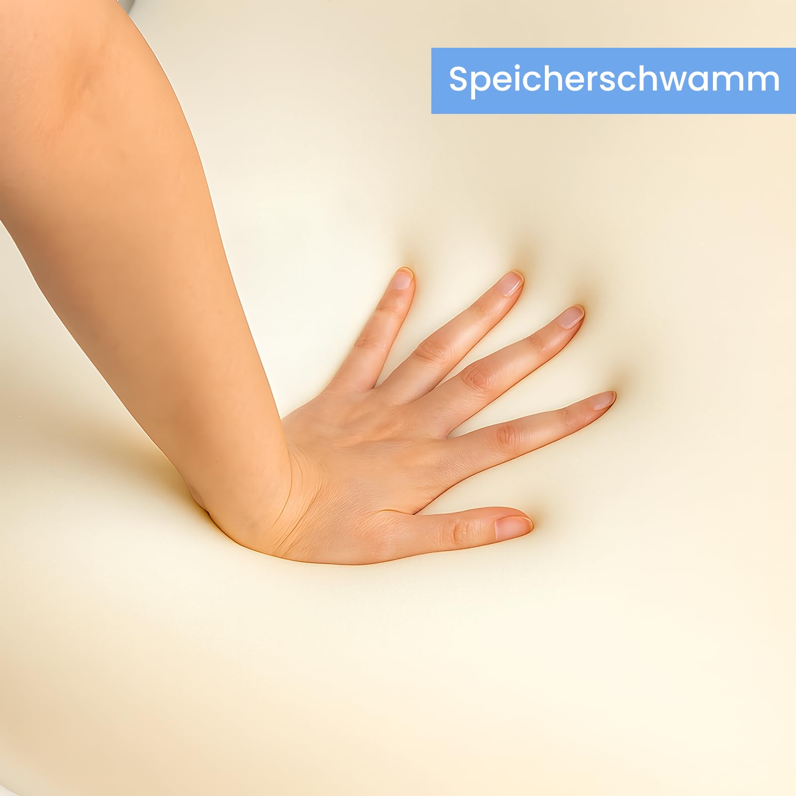 Youyijia Rückenkissen Lesekissen für Bett und Sofa Keilkissen Bett Lesekissen Ergonomisches Keilkissen Rückenkissen Sofa Bequemes Rückenkissens Zum Lesen Fernsehen Spielen & Entspannen (Blau)