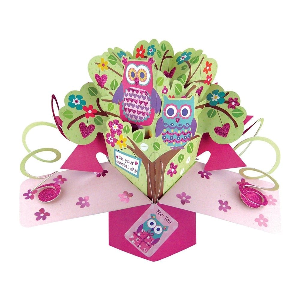 Second Nature Pop Ups - On Your Special Day - Greeting Card