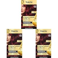 Syoss by Palette Oleo Intense, 5-92 Rosso Intenso (Confezione da 3)