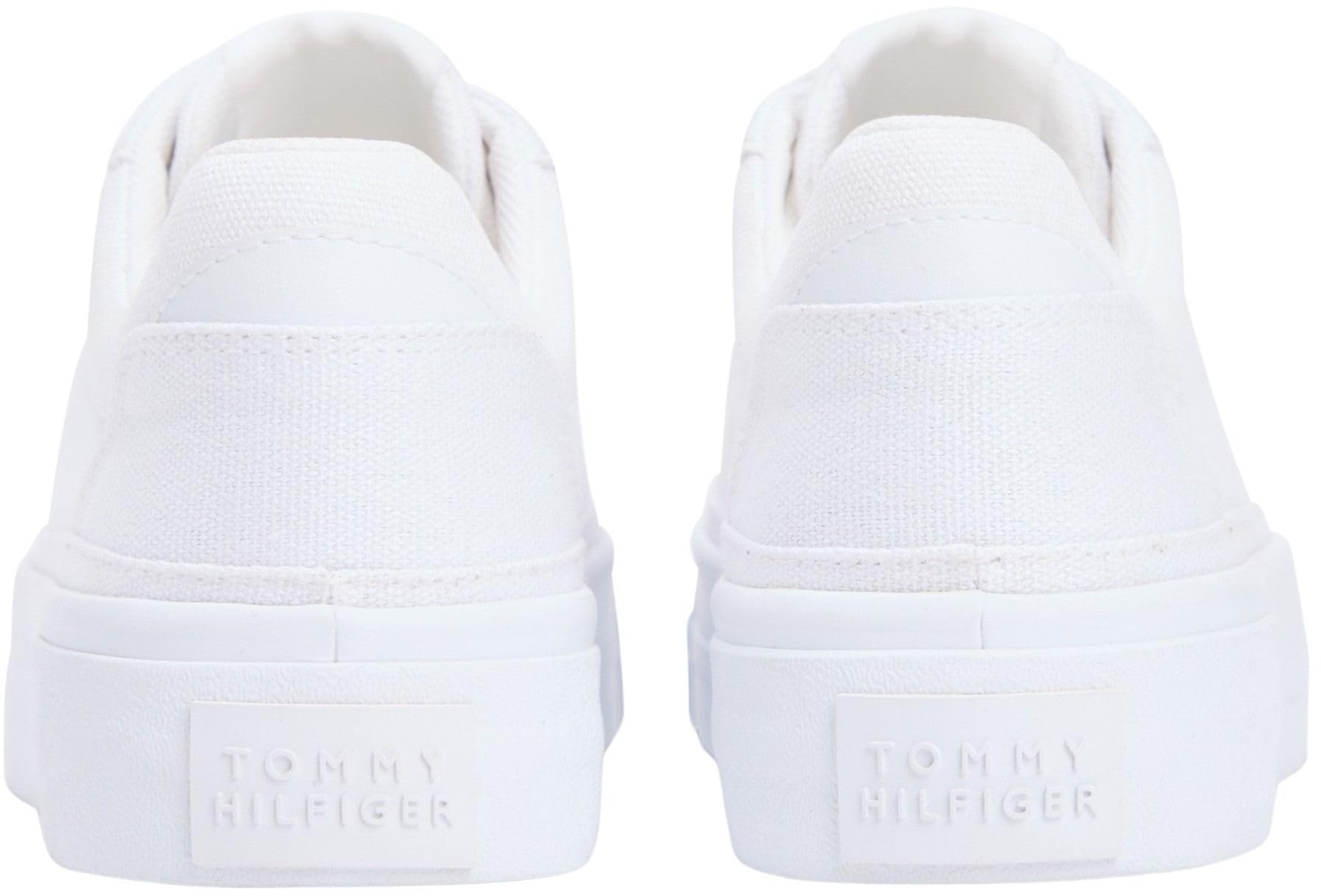 Tommy Hilfiger Damen Th Foxing Platform Canvas Fw0fw09480Low Top