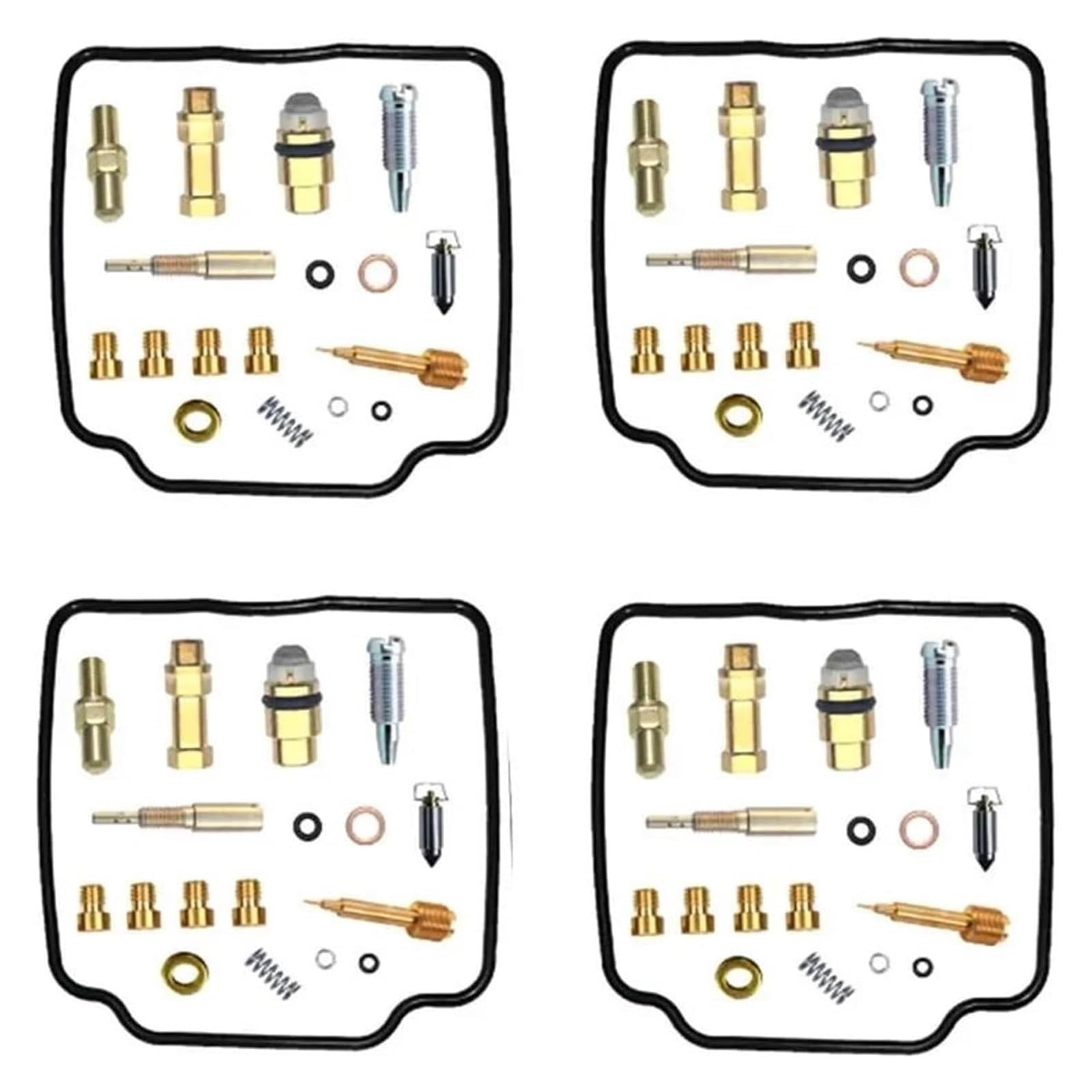 Moteur Kit De Réparation Carburateur pour Moto pour Yamaha FZ 750 1986-1991 - Joint Membrane Rechange Carburateur(Type a)